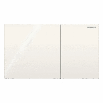 Geberit Sigma70 Tipka za dvokoličinsku tehniku ispiranja peščano sivo - staklo 115.622.JL.1