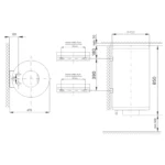 Inox prerada DOM tehnicki crtez
