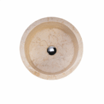 Minotti Odelisse Rough nadgradni lavabo Ø400 mermerni