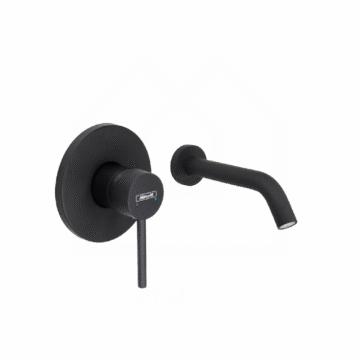 Minotti Tubo Dark Elegance ugradna baterija za lavabo sa izlivom 210mm