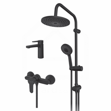 Rosan Blau Black set sa usponskim tušem B137530B