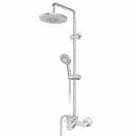 Rosan Blau baterija za tuš kadu sa usponskim tušem B137251