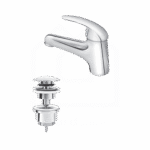 Rosan King baterija za lavabo + odlivni ventil klik - klak J301002M