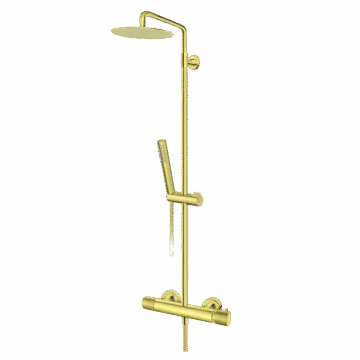 Rosan Thermo S2 Gold baterija sa usponskim tušem 2T37251G