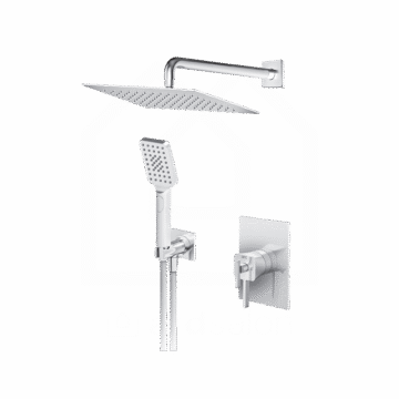Rosan Thermo S2 ugradna baterija za tuš kadu sa zidnim i ručnim tušem 2T31601
