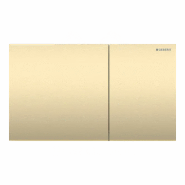 Geberit Sigma70 Tipka za dvokoličinsku tehniku ispiranja brušeni mesing četkani easy-to-clean 115.622.QF.1