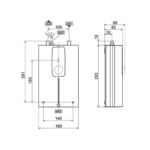 Stiebel Eltron DCE tehnicki crtez