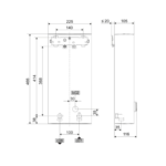 Stiebel Eltron LCD tehnicki crtez