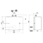 Stiebel Eltron EIL 4 Trend dimenzije