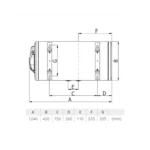 Termorad BT-120 HOR