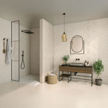 Halcon Ceramicas Geo Blanco Matt 30x90