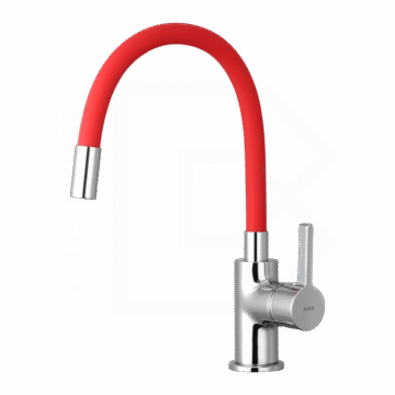 Kerasan baterija za sudoperu, sa crvenim izlivom LAVA/BLA400R