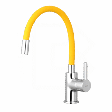 Kerasan baterija za sudoperu, sa žutim izlivom LAVA/BLA400Y
