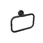 Rosan Dark držač peškira - prsten JD903