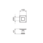 Rosan Smart vešalica tehnicki crtez