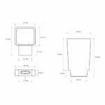 Bemeta Via držač čaše 135011012