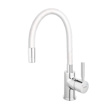 Ferro Zumba slavina za sudoperu ili lavabo bela BZA4W