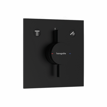 Hansgrohe DuoTurn E ugradna maska sa dva izlaza mat crna 75417670