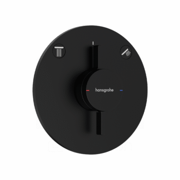Hansgrohe DuoTurn S ugradna maska sa dva izlaza mat crna
