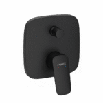 Hansgrohe Logis ugradna maska za tuš sa prebacivačem mat crna