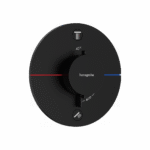 Hansgrohe ShowerSelect Comfort E mešač termostatski za skrivenu ugradnju 2 funkcije mat crna