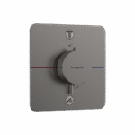 Hansgrohe ShowerSelect Comfort Q mešač termostatski za skrivenu ugradnju 2 funkcije crni hrom