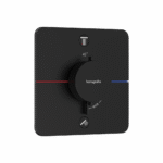 Hansgrohe ShowerSelect Comfort Q mešač termostatski za skrivenu ugradnju 2 funkcije mat crna