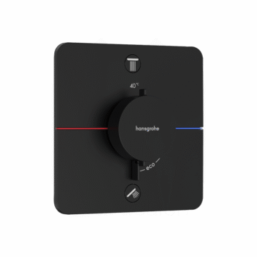 Hansgrohe ShowerSelect Comfort Q mešač termostatski za skrivenu ugradnju 2 funkcije mat crna