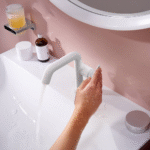 Hansgrohe Tecturis S slavina za lavabo 110 sa podsklopom, CoolStart, EcoSmart mat bela