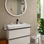 Hansgrohe Tecturis S slavina za lavabo 150 sa podsklopom, CoolStart, EcoSmart+ mat crna