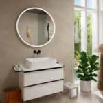 Hansgrohe Tecturis S ugradna slavina za lavabo 22,5 cm EcoSmart+ mat crna