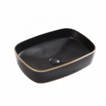 Linni nadgradni lavabo MPC/Z 01 crni 35800104