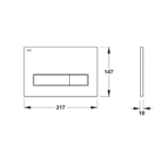 Rehau Mepa Orbit taster tehnicki crtez