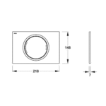 Rehau Mepa Zero taster tehnicki crtez