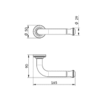Rosan Nostalgija držač WC papira N909
