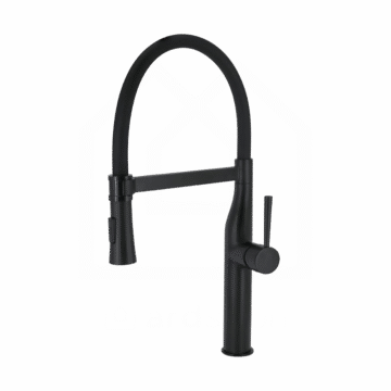 Copen Pepper A baterija za sudoperu sa flex lulom 2F mat crna C-01-203MB