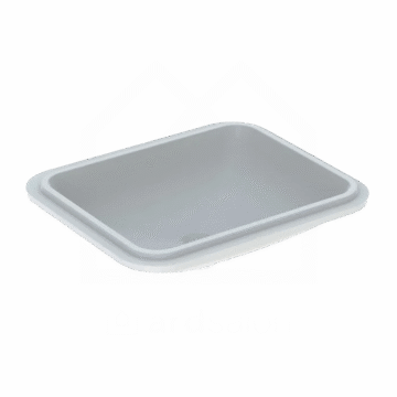 Geberit VariForm podgradni lavabo 58x49 cm, bez preliva