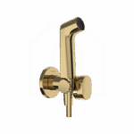 Hansgrohe EcoSmart higijenski tuš za toplu vodu sa držačem za tuš i tuš crevom zlatna