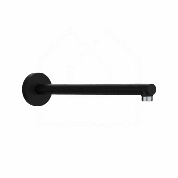 Hansgrohe izliv za tuš ružu S 39cm mat crni