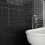 Negro Biselado Brillo 10×20