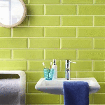 Pistacio Biselado Brillo 10x20