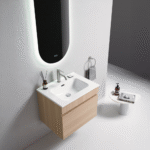 Uniline Luma 600BRW ormarić sa umivaonikom