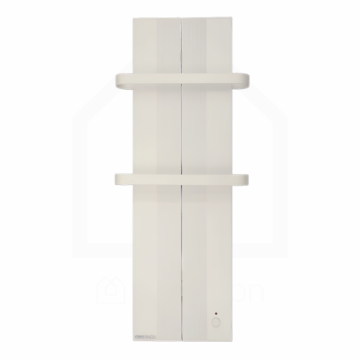 Cini Finesa Električni Mono radijator za kupatilo 404x1000 bela orijent boja, beli držači FNE 2-100 M