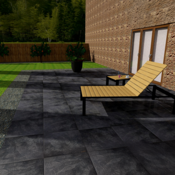 Stargres Pizarra Antracite Mat 60x60 rett