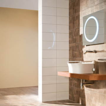 System WAKVK000 White Rett Glossy 29.8×59.8