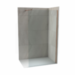 Copen Monte Walk-in tuš paravan rose gold