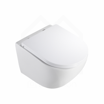 Nero konzolna WC šolja rimless, tornado D-3641