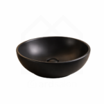 Nero nadgradni lavabo crni Ø395x150 K-6224B