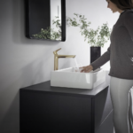 Hansgrohe Talis E slavina za lavabo 240 visoka sa podsklopom Brushed Bronze 71716140