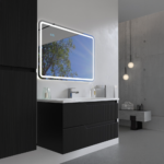 Piramida Euridika 100 H lavabo sa ormarićem PINO/BLACK